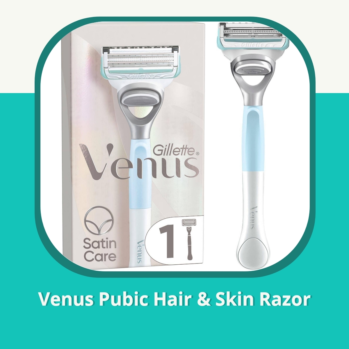 Recension af Venus Pubic Hair & Skin Razor