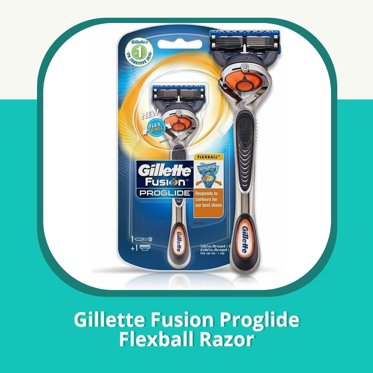 Recension af Gillette Fusion Proglide Flexball Razor
