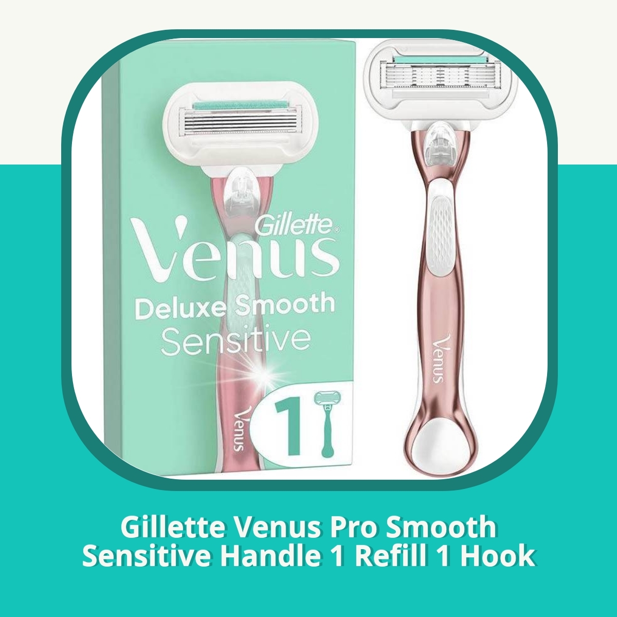 Recension af Gillette Venus Pro Smooth Sensitive Handle 1 Refill 1 Hook