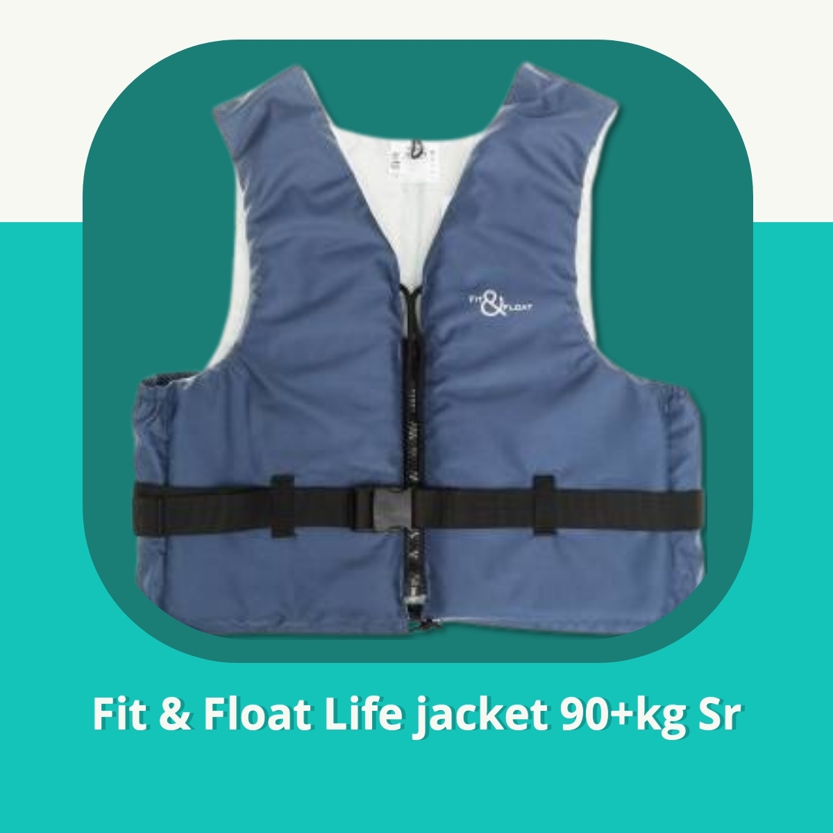 Anmeldelse af Fit & Float Life jacket 90+kg Sr