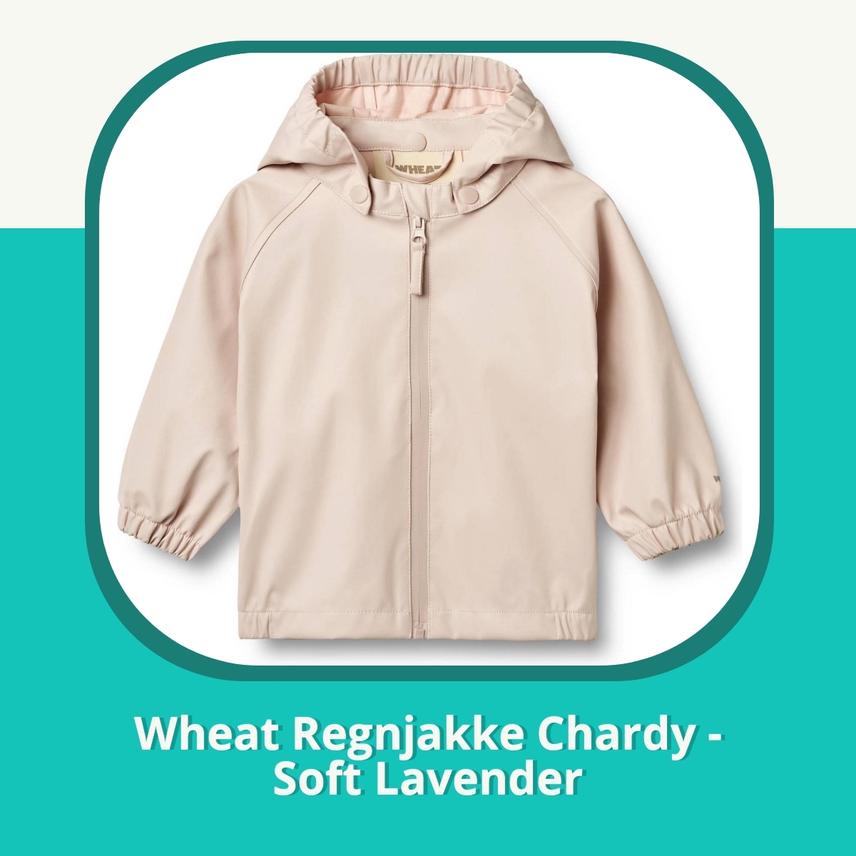 Anmeldelse af Wheat Regnjakke Chardy - Soft Lavender