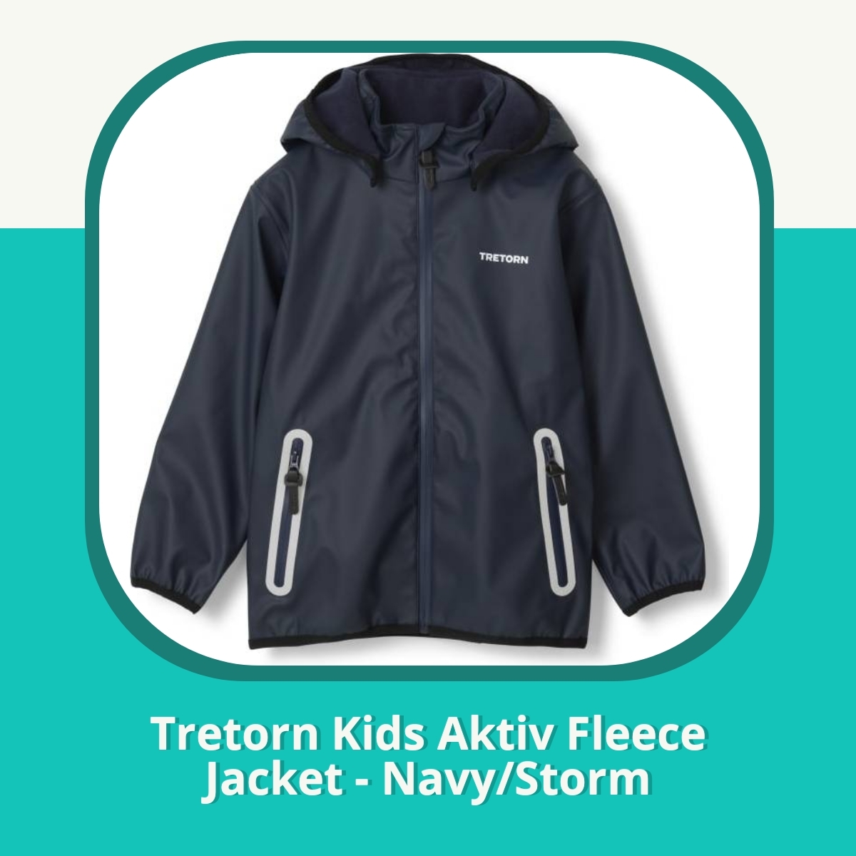 Anmeldelse Tretorn Kids Aktiv Fleece Jacket - Navy/Storm