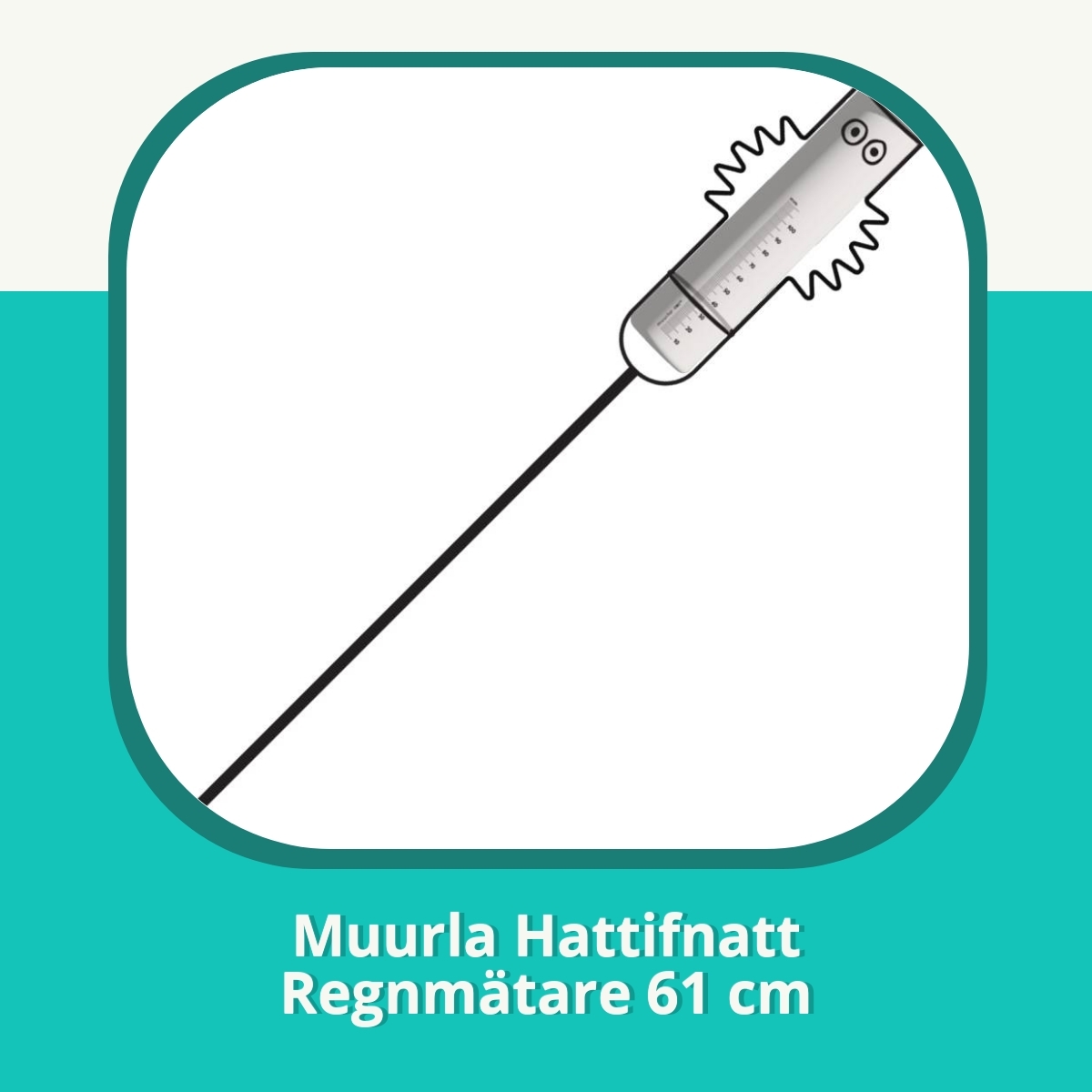 Recension af Muurla Hattifnatt Regnmätare 61 cm