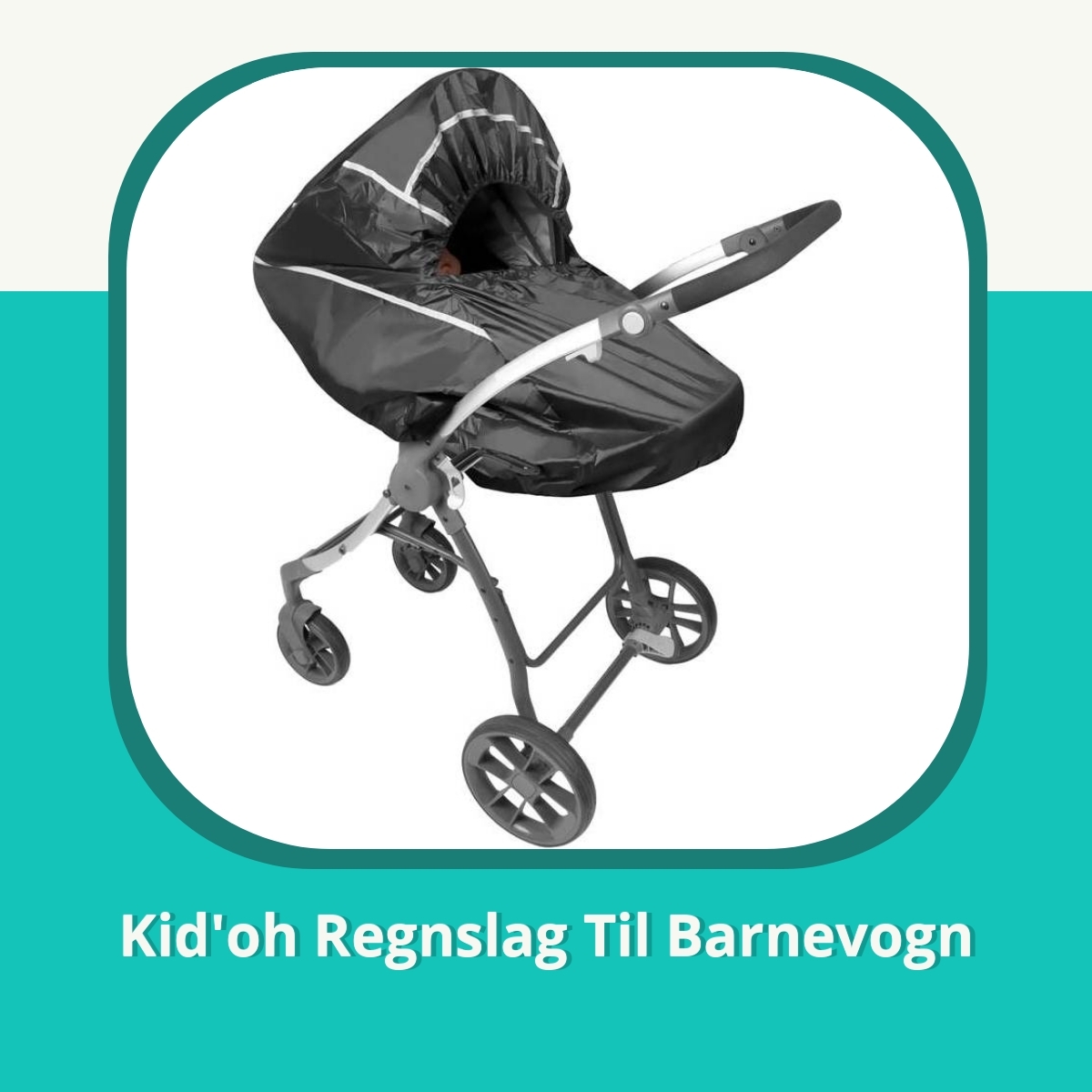 Anmeldelse af Kid'oh Regnslag Til Barnevogn