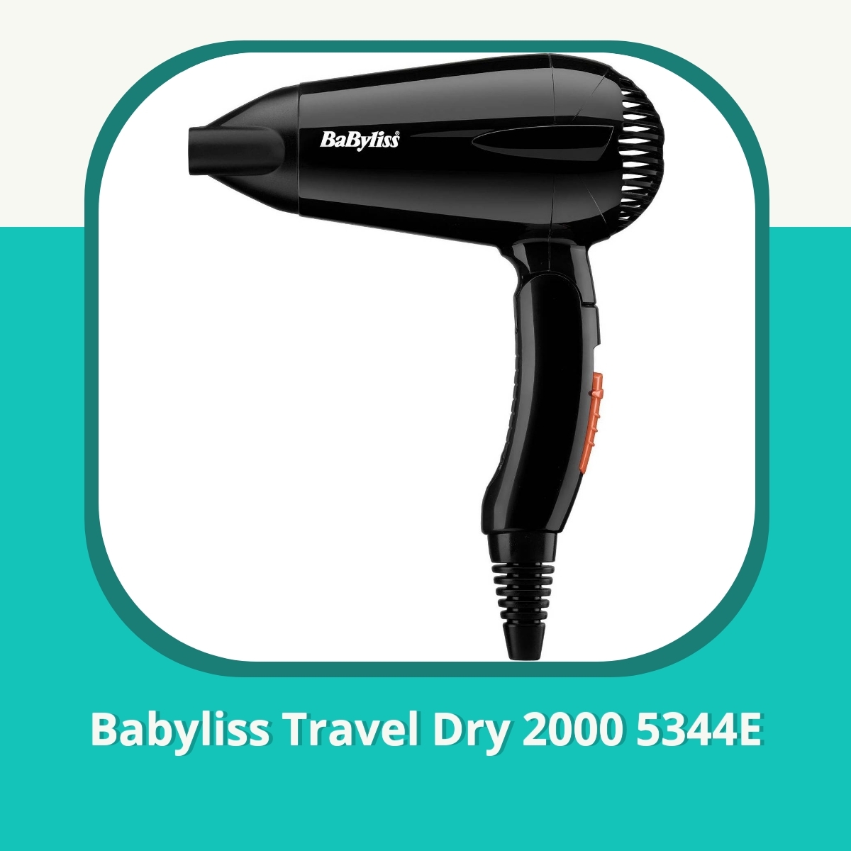 Anmeldelse Babyliss Travel Dry 2000 5344E