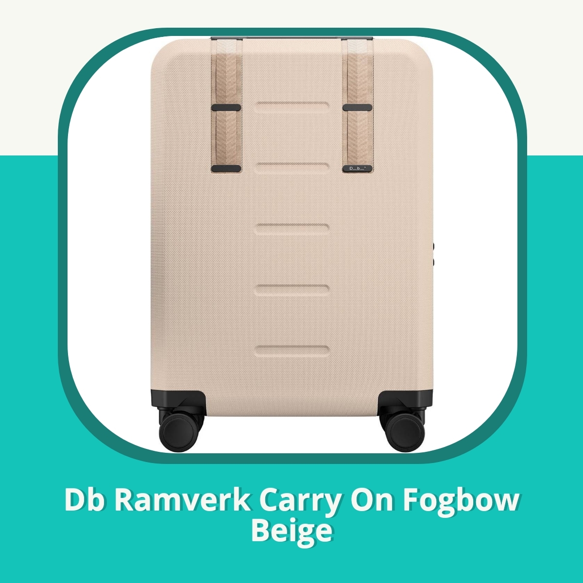 Anmeldelse af Db Ramverk Carry On Fogbow Beige
