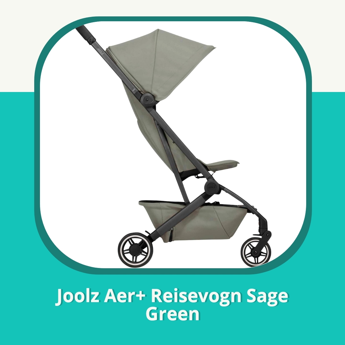 Anmeldelse af Joolz Aer+ Reisevogn Sage Green