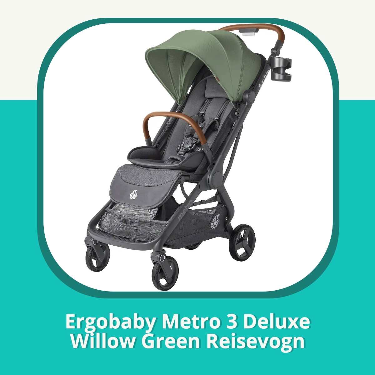 Anmeldelse af Ergobaby Metro 3 Deluxe Willow Green Reisevogn