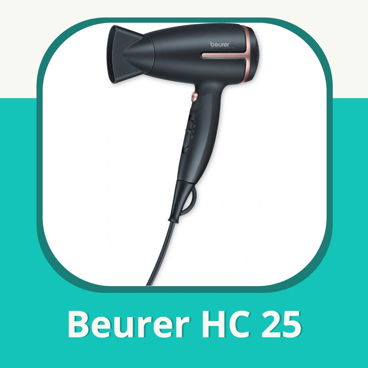 Anmeldelse af Beurer HC 25