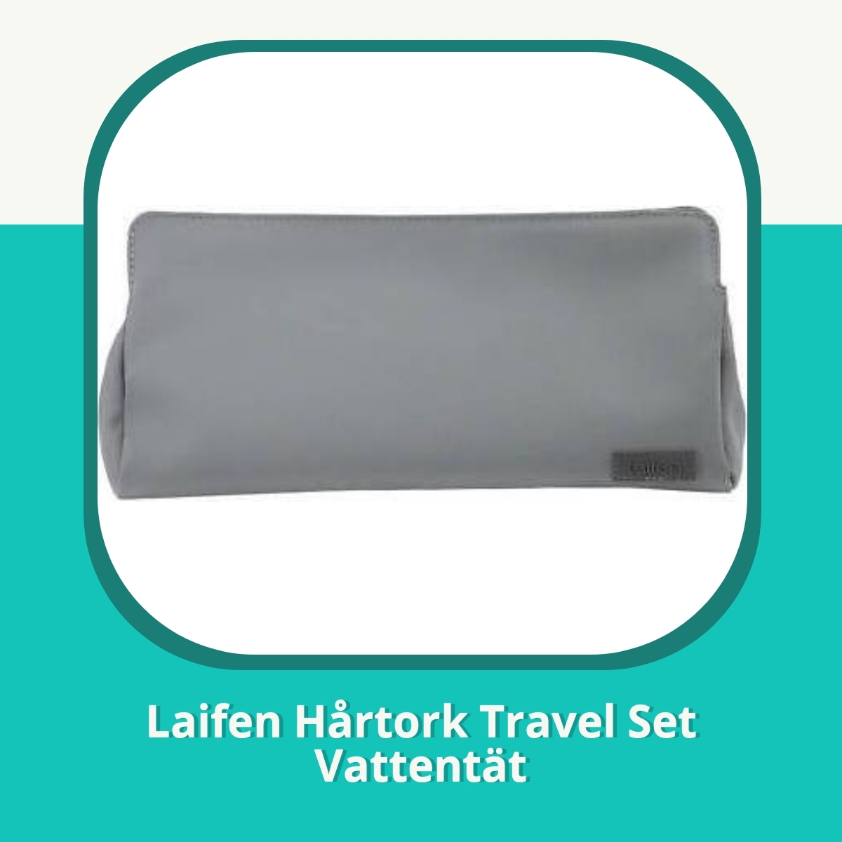 Recension af Laifen Hårtork Travel Set Vattentät