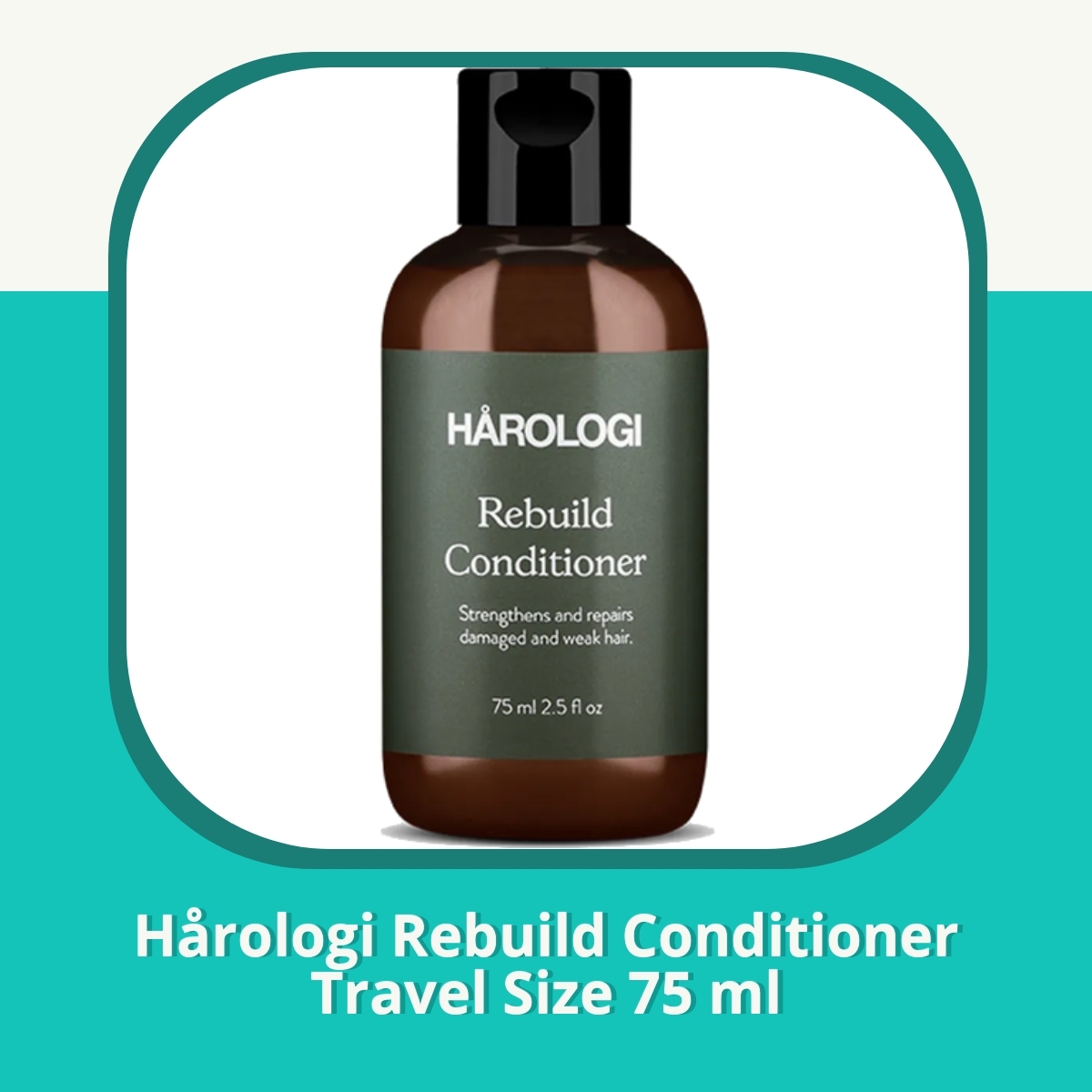 Recension af Hårologi Rebuild Conditioner Travel Size 75 ml