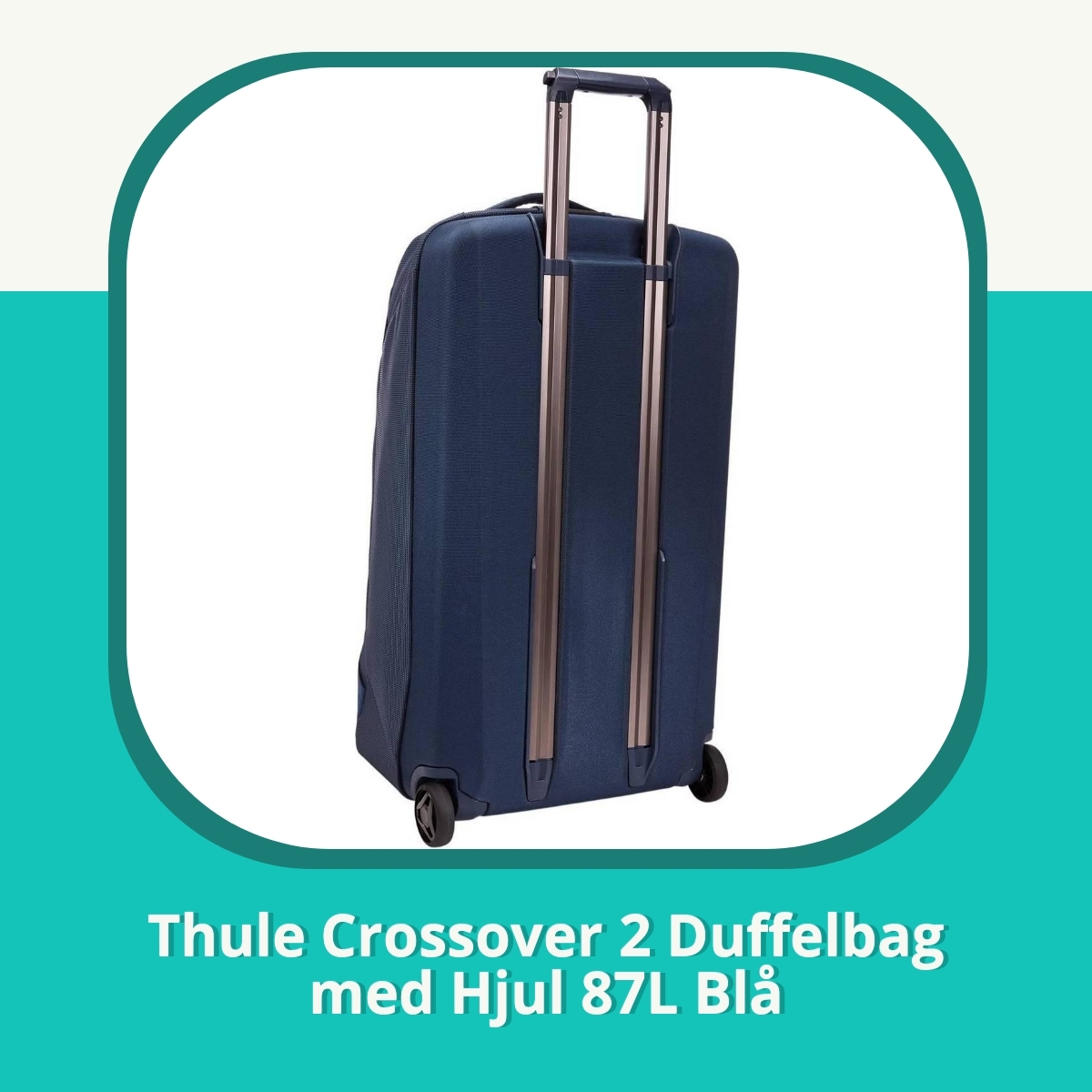 Anmeldelse af Thule Crossover 2 Duffelbag med Hjul 87L Blå