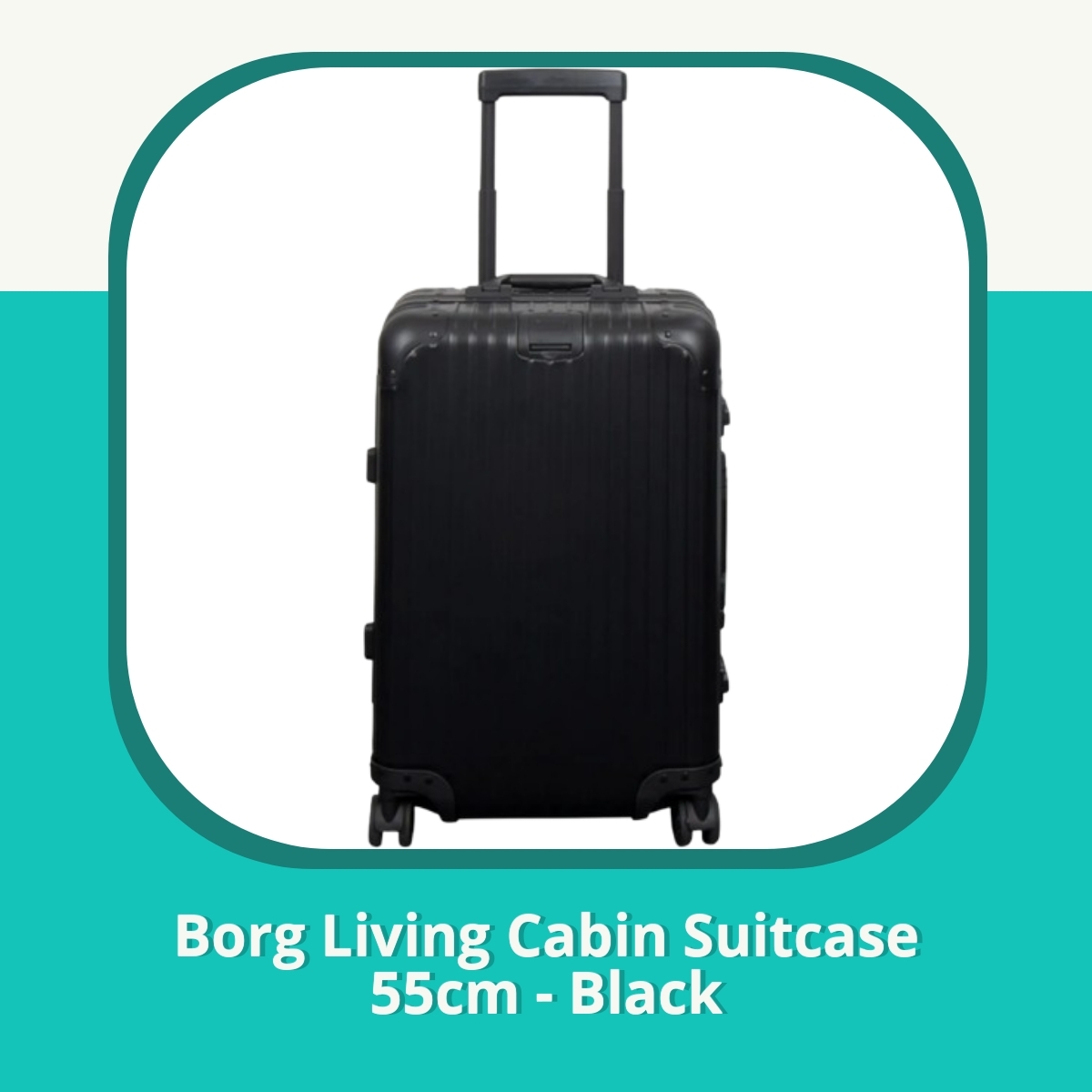 Anmeldelse af Borg Living Cabin Suitcase 55cm - Black
