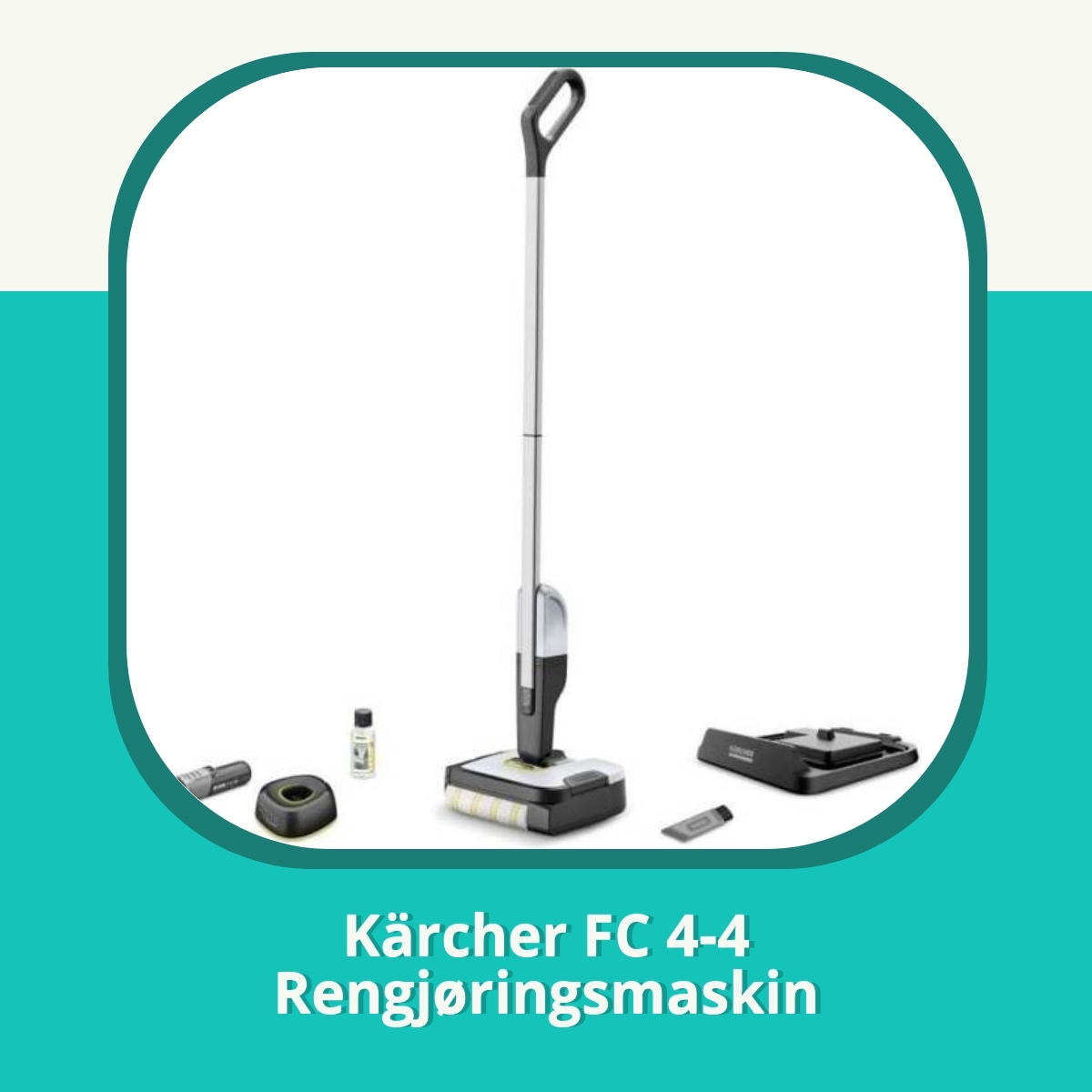 Anmeldelse af Kärcher FC 4-4 Rengjøringsmaskin