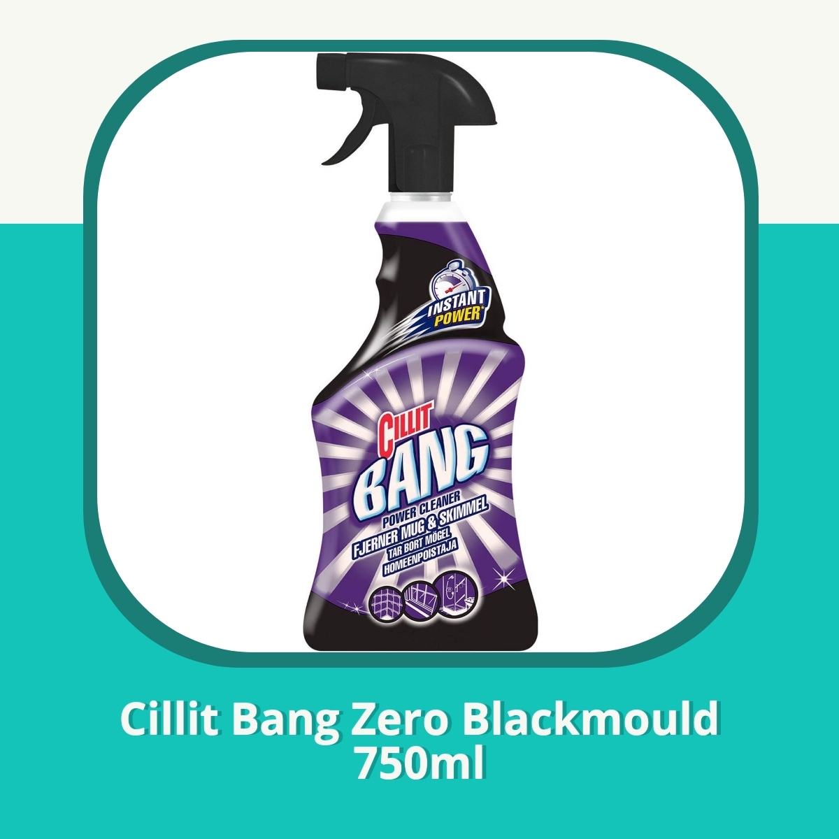 Recension af Cillit Bang Zero Blackmould 750ml
