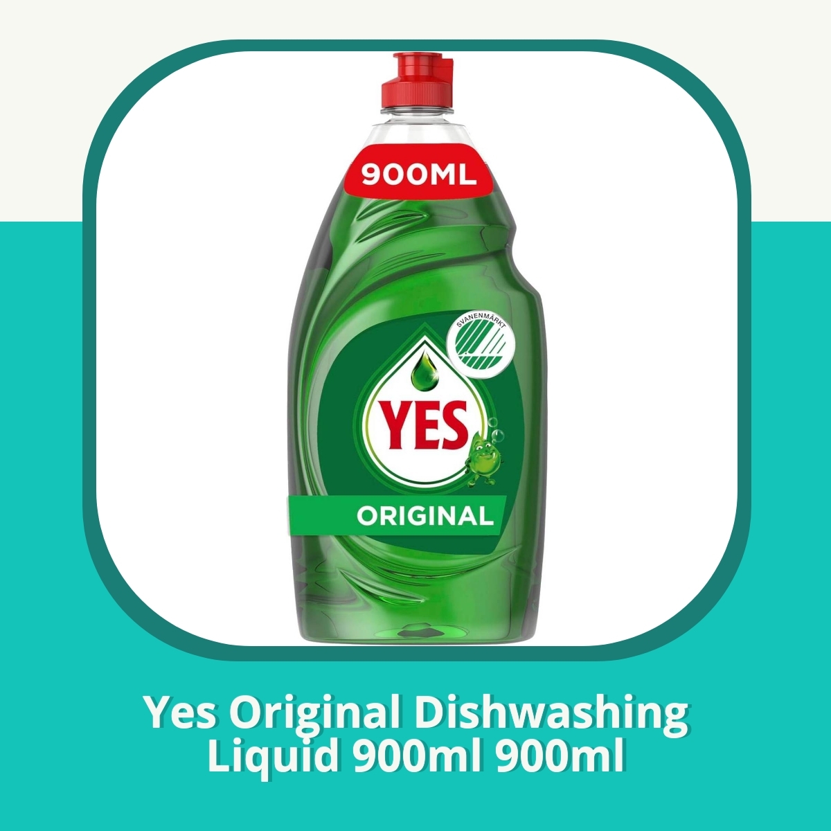 Recension af Yes Original Dishwashing Liquid 900ml 900ml
