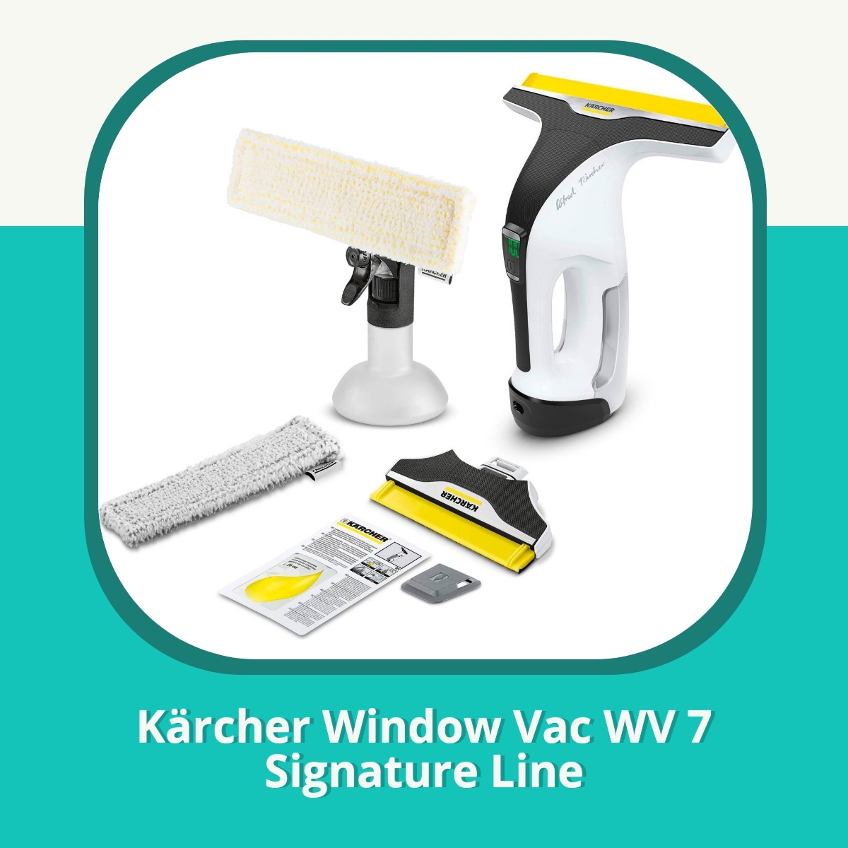 Recension af Kärcher Window Vac WV 7 Signature Line