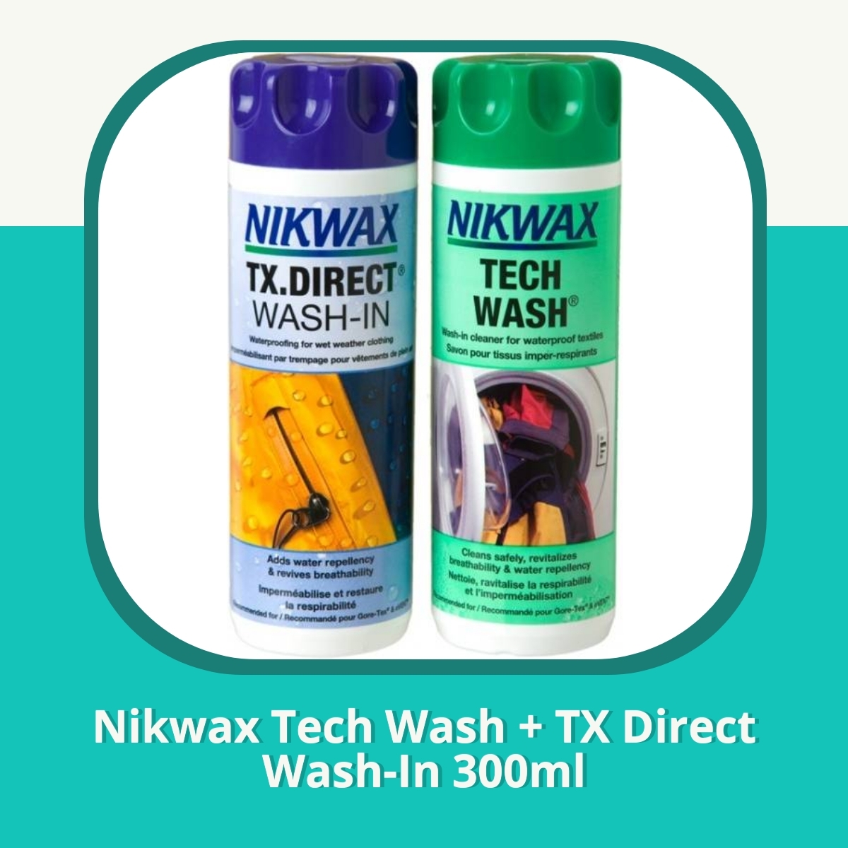Recension af Nikwax Tech Wash + TX Direct Wash-In 300ml