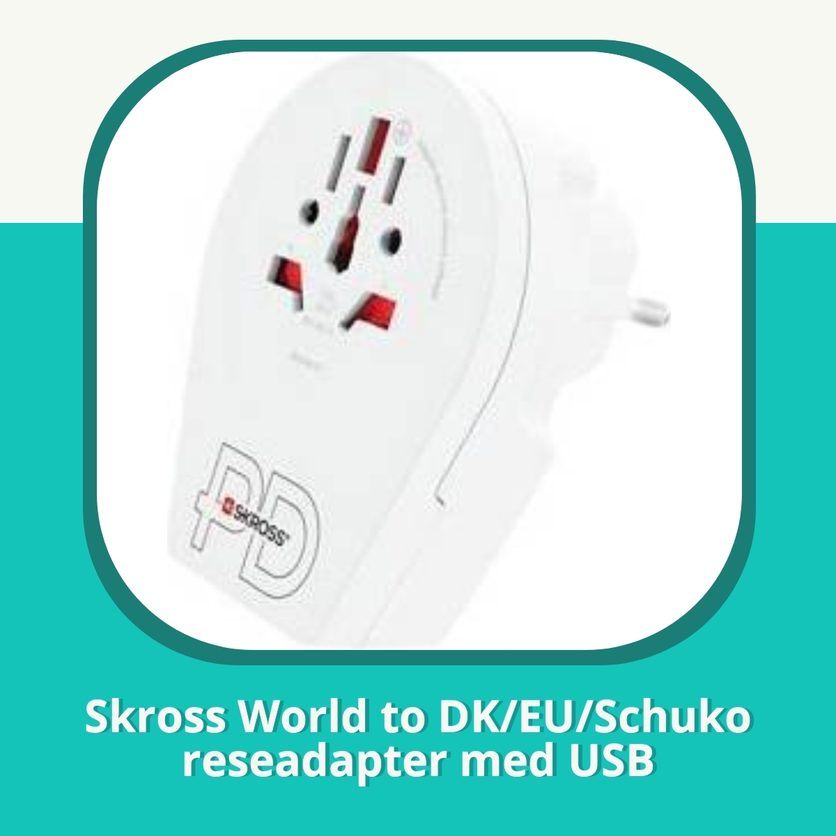 Recension af Skross World to DK/EU/Schuko reseadapter med USB