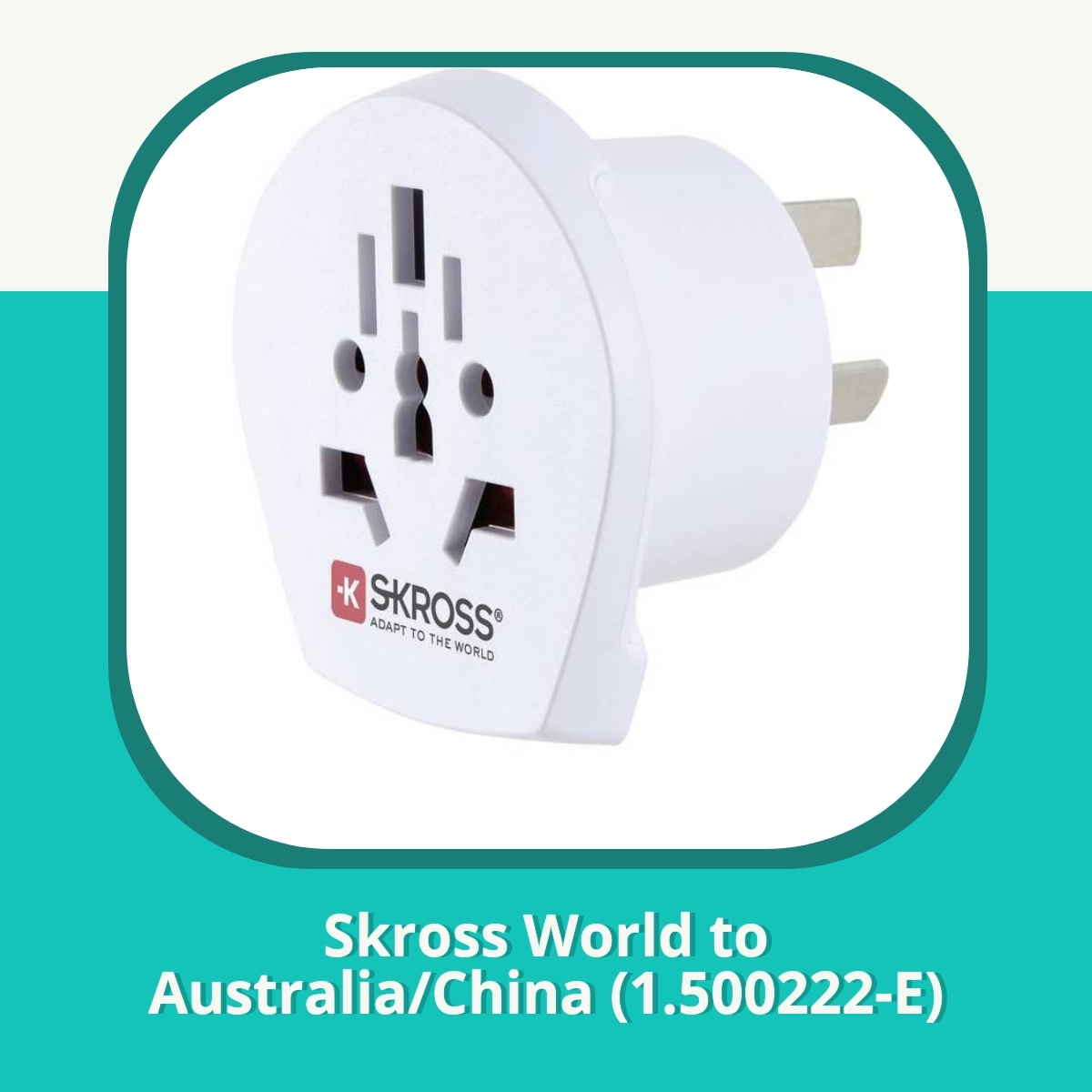 Recension af Skross World to Australia/China (1.500222-E)