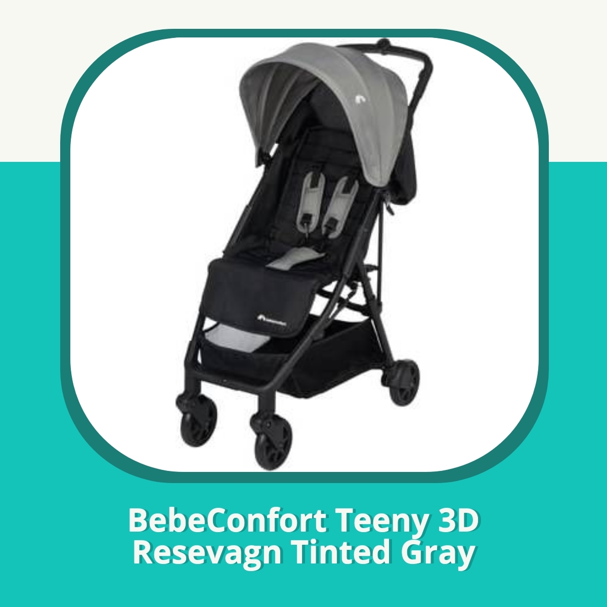 Recension af BebeConfort Teeny 3D Resevagn Tinted Gray
