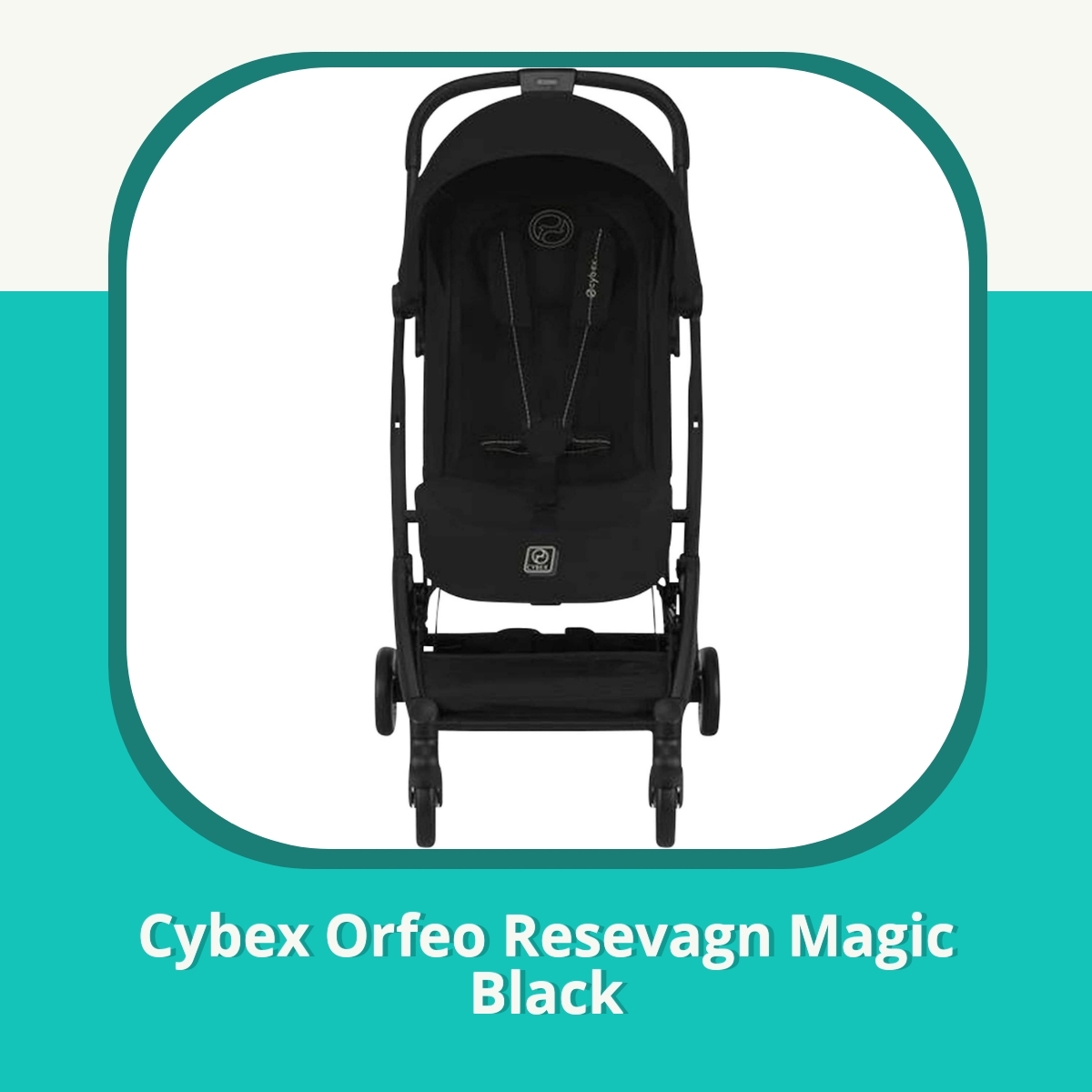 Recension af Cybex Orfeo Resevagn Magic Black