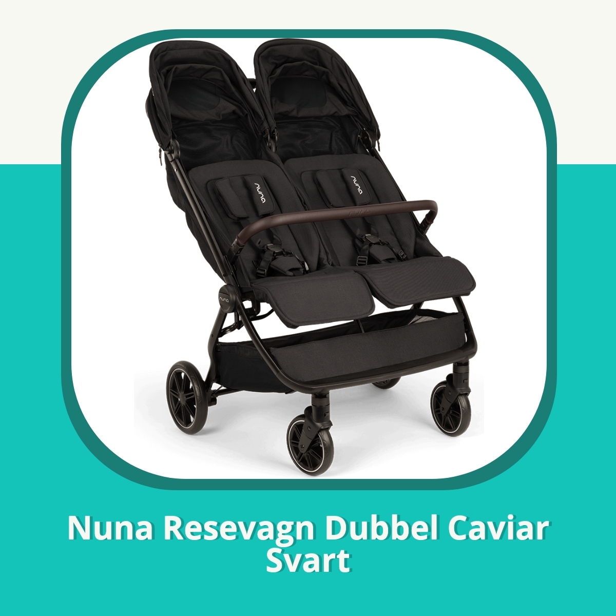 Recension af Nuna Resevagn Dubbel Caviar Svart