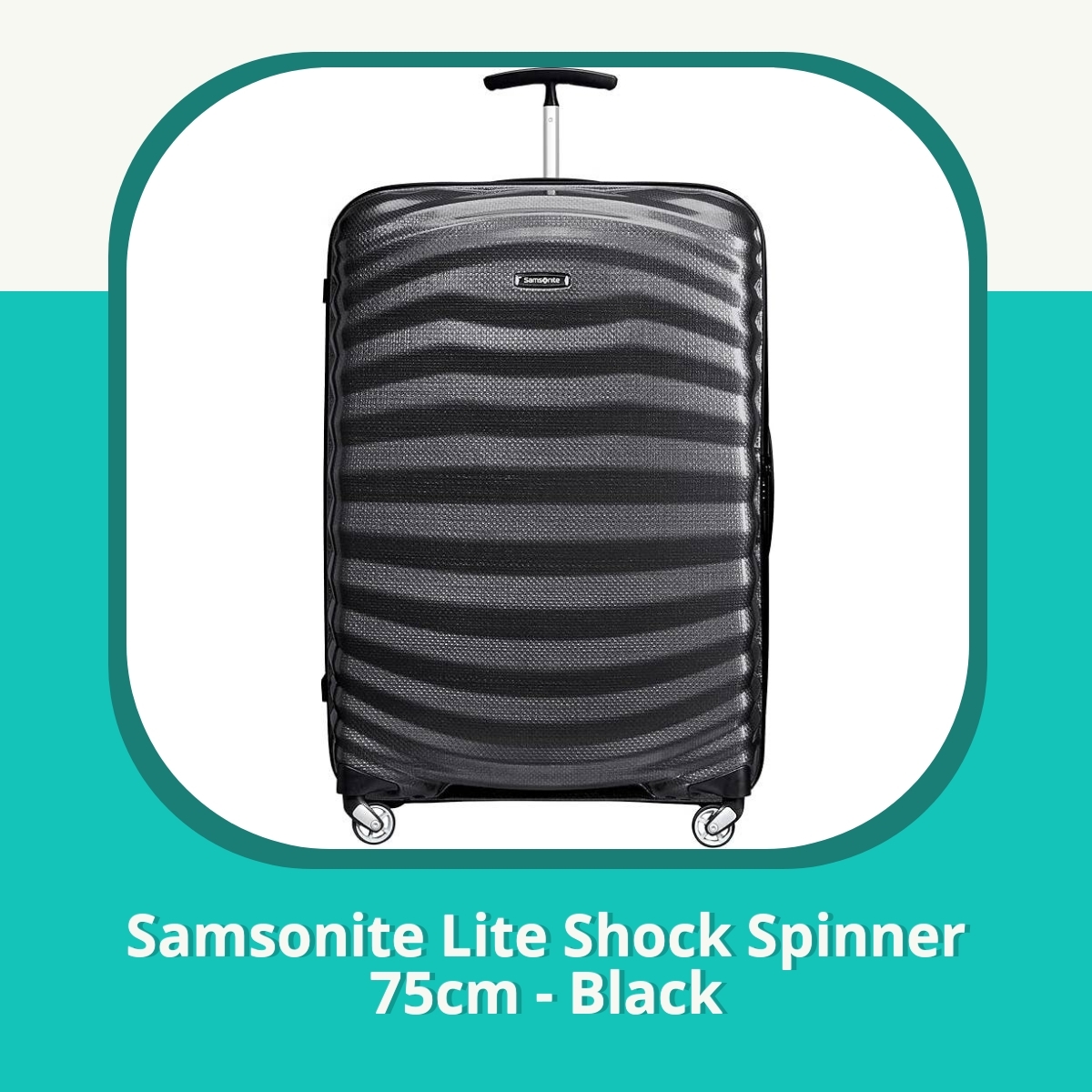 Recension af Samsonite Lite Shock Spinner 75cm - Black