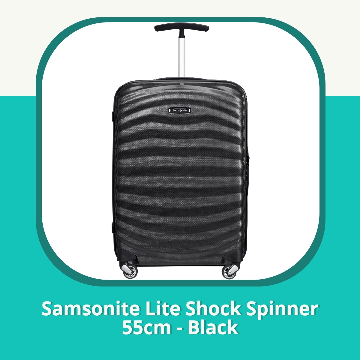 Recension af Samsonite Lite Shock Spinner 55cm - Black
