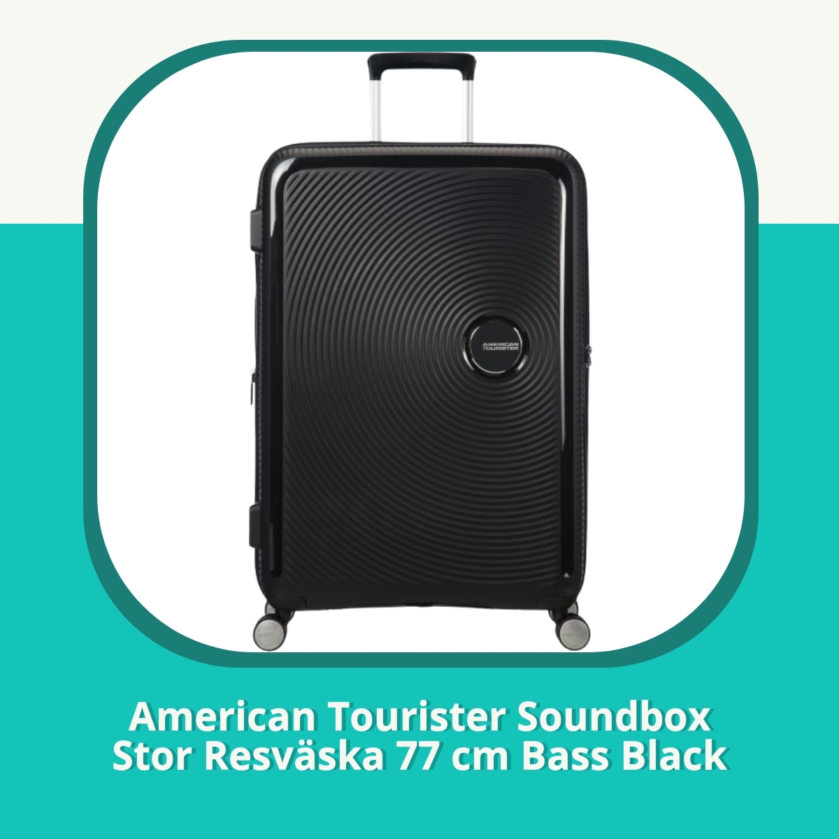 Recension af American Tourister Soundbox Stor Resväska 77 cm Bass Black