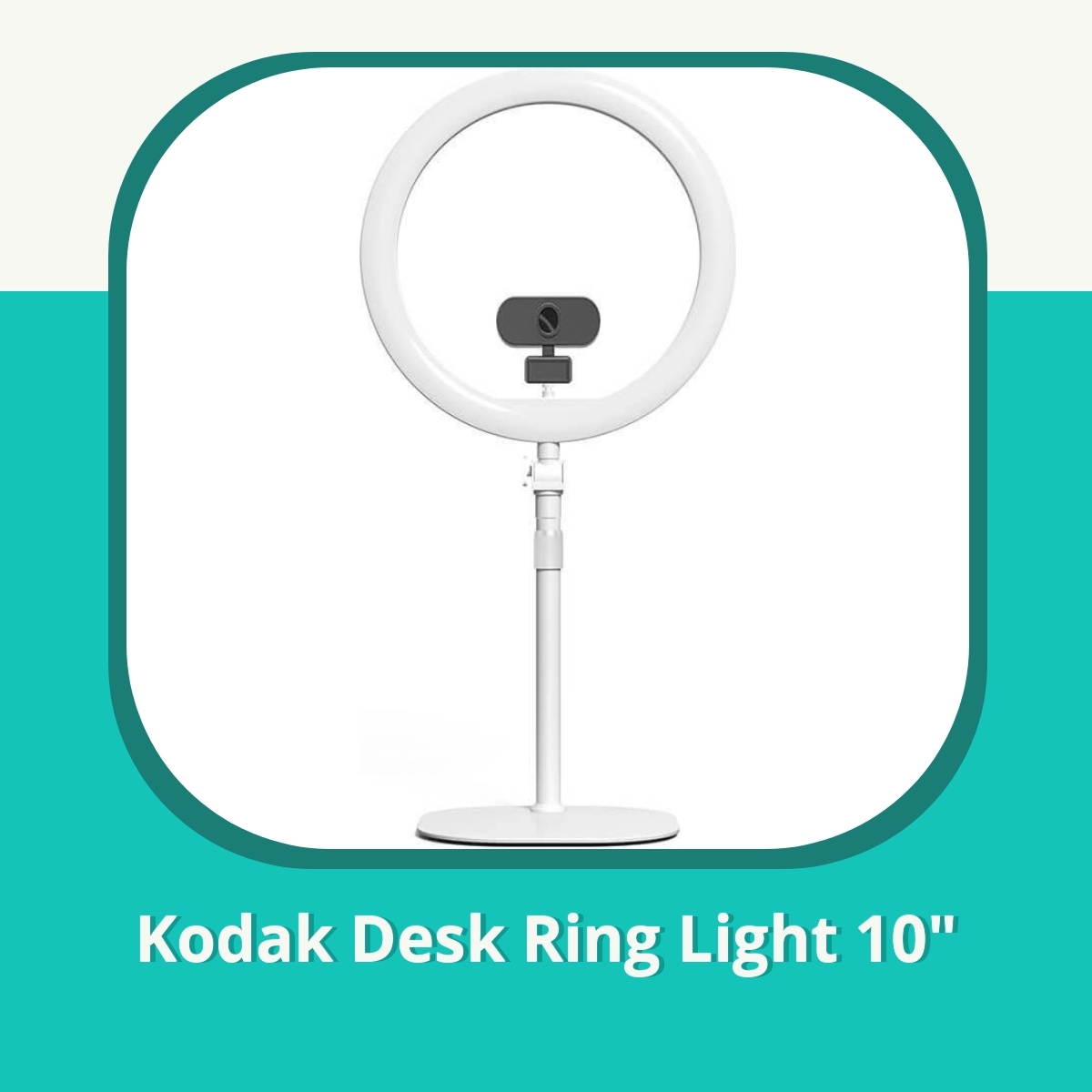 Anmeldelse af Kodak Desk Ring Light 10