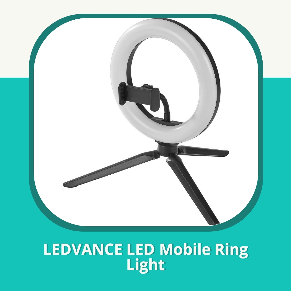 Anmeldelse af LEDVANCE LED Mobile Ring Light
