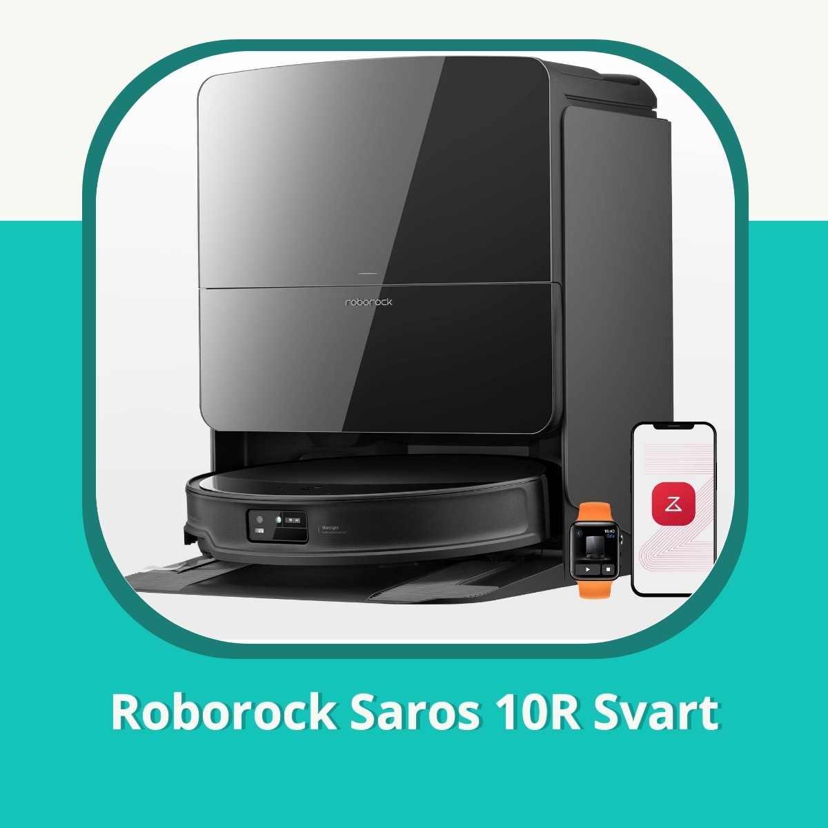 Recension af Roborock Saros 10R Svart