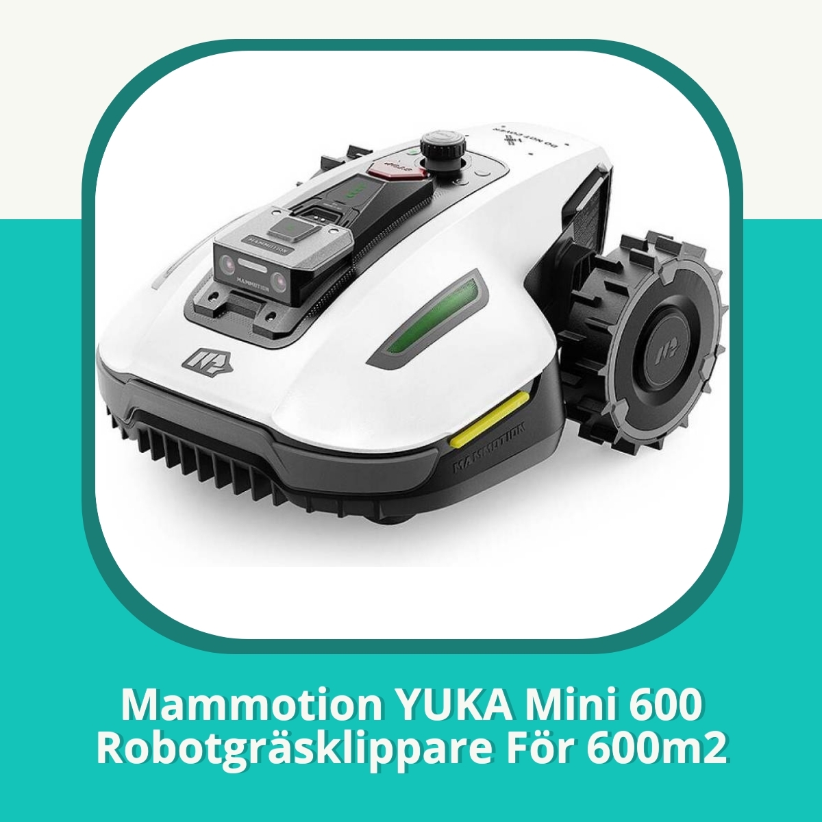 Recension af Mammotion YUKA Mini 600 Robotgräsklippare För 600m2
