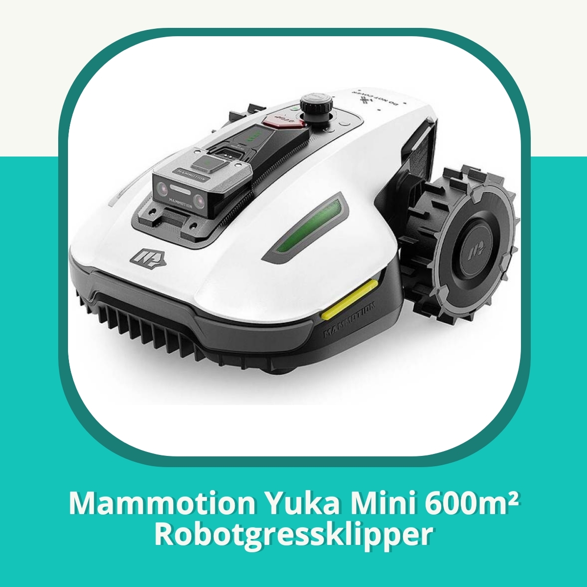 Anmeldelse Mammotion Yuka Mini 600m² Robotgressklipper