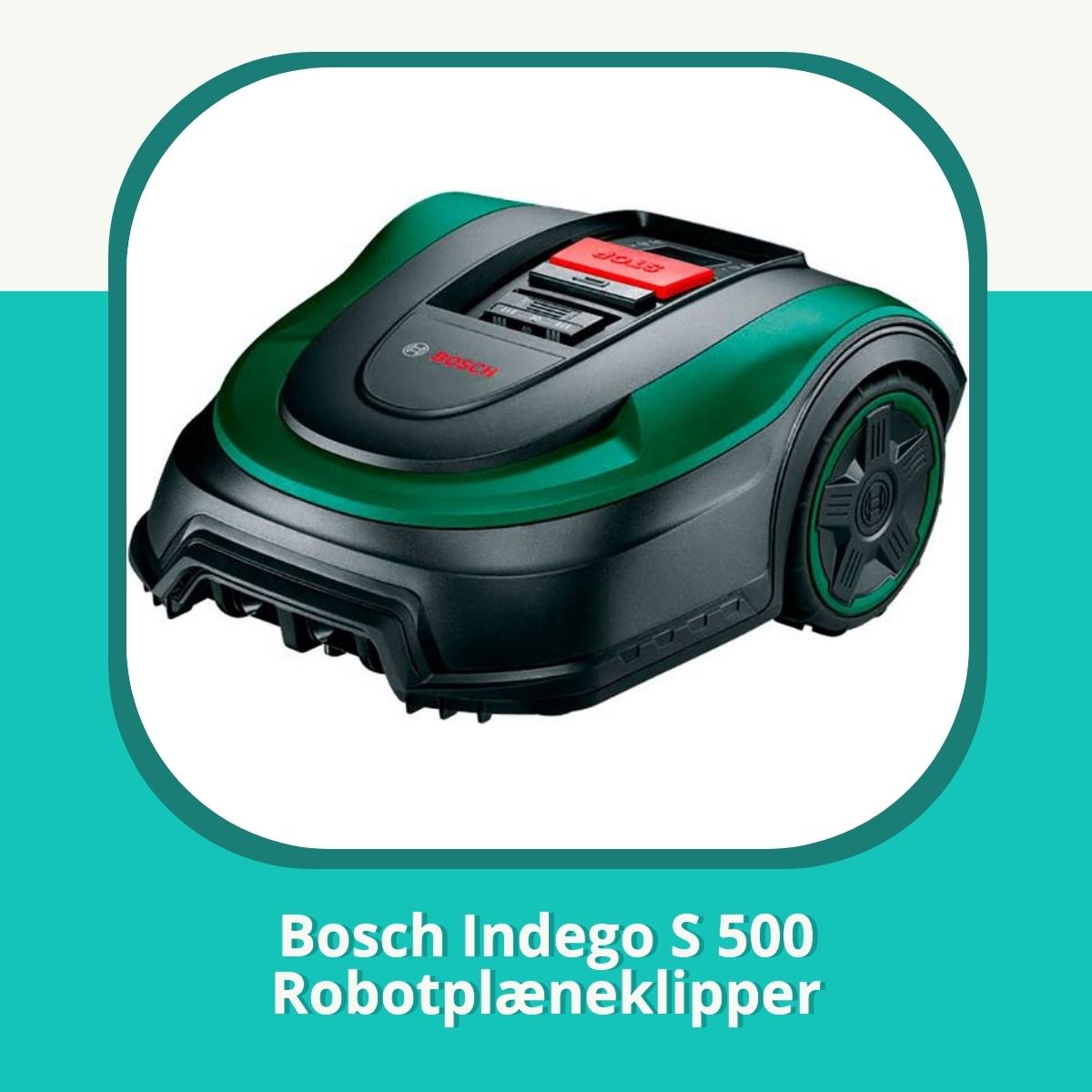 Anmeldelse af Bosch Indego S 500 Robotplæneklipper