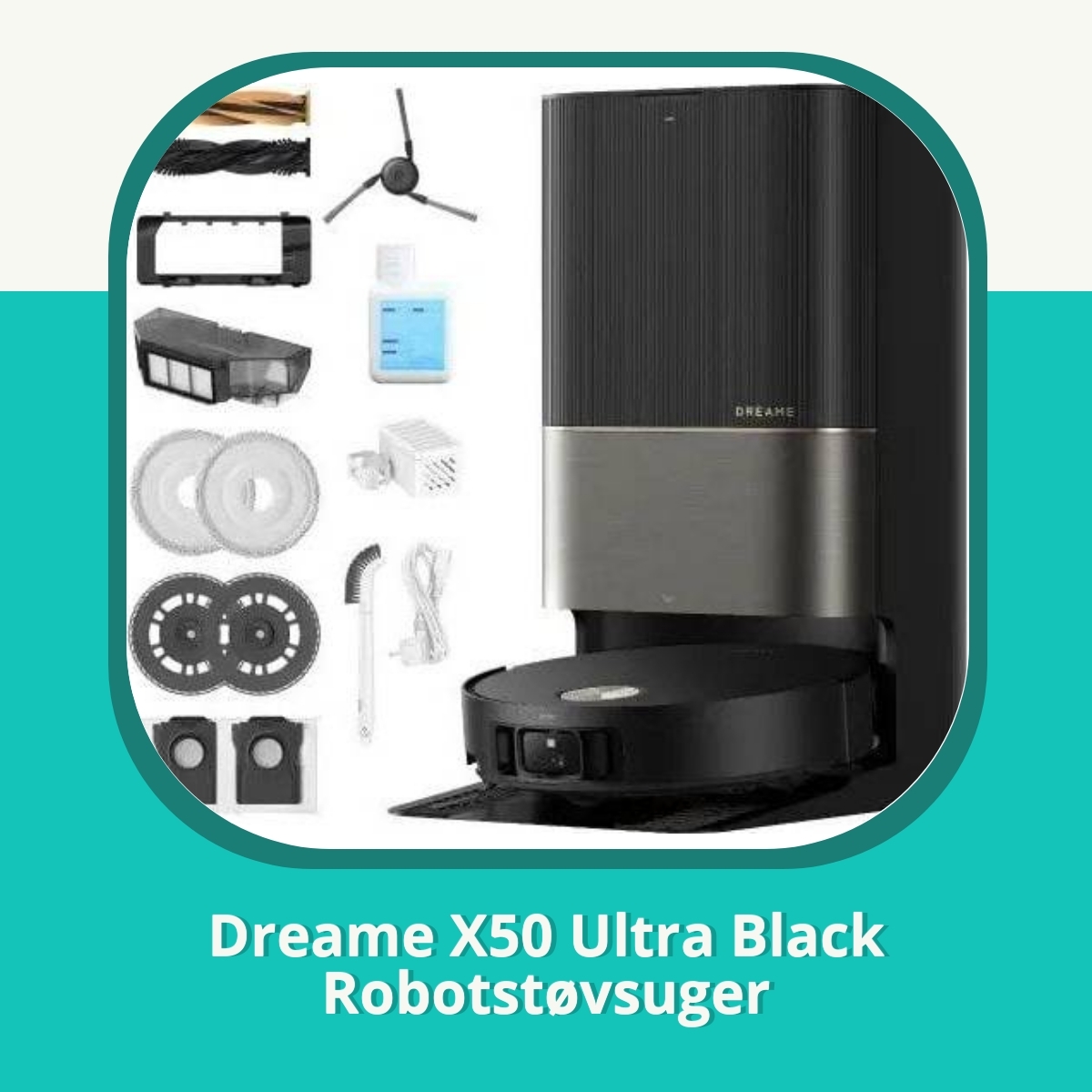 Anmeldelse af Dreame X50 Ultra Black Robotstøvsuger