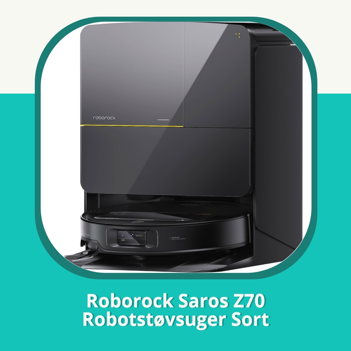 Anmeldelse af Roborock Saros Z70 Robotstøvsuger Sort