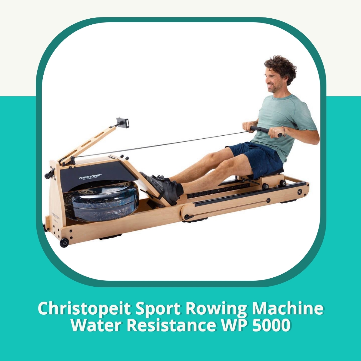Recension af Christopeit Sport Rowing Machine Water Resistance WP 5000