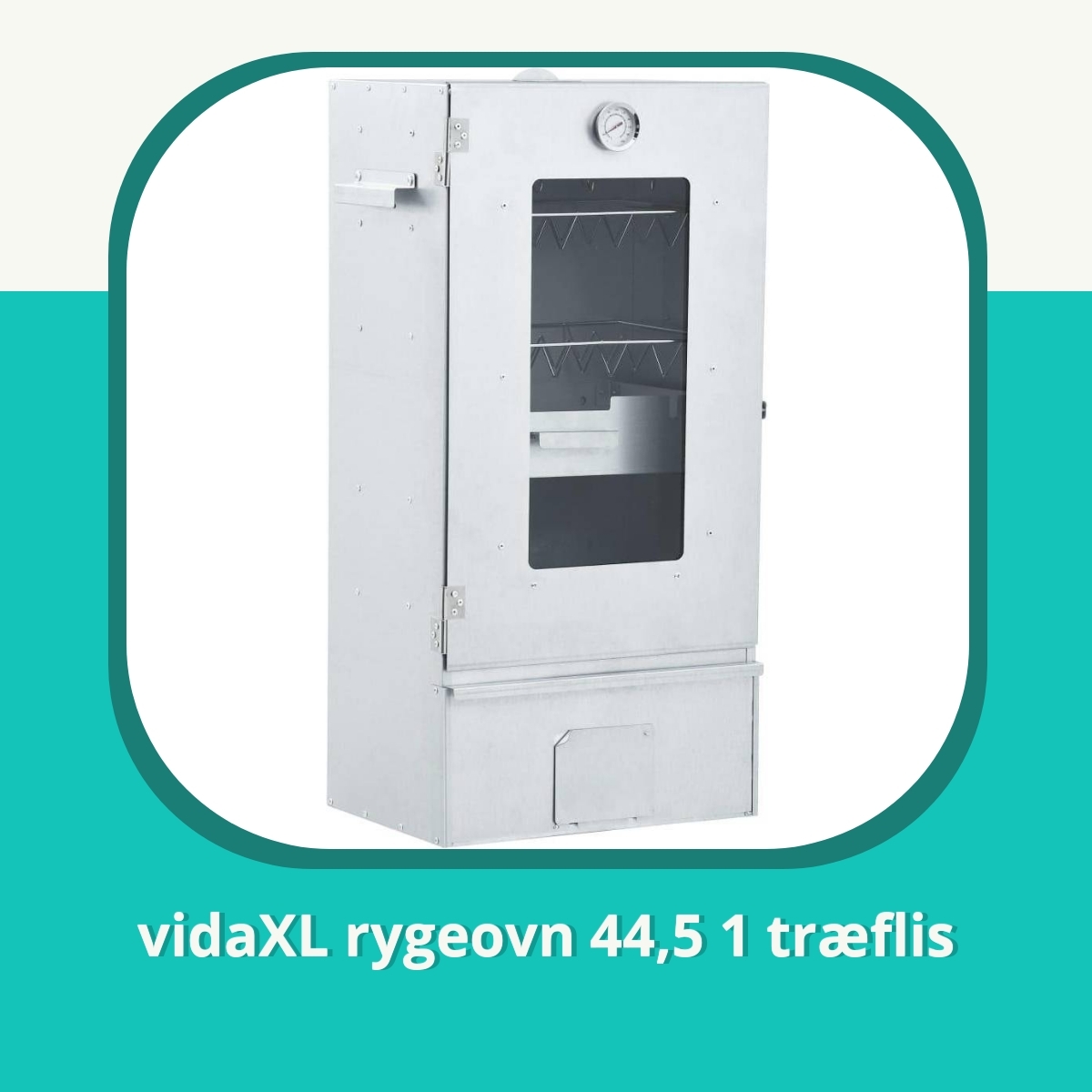 Anmeldelse af vidaXL rygeovn 44,5 1 træflis