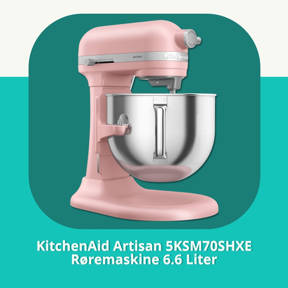 Anmeldelse af KitchenAid Artisan 5KSM70SHXE Røremaskine 6.6 Liter