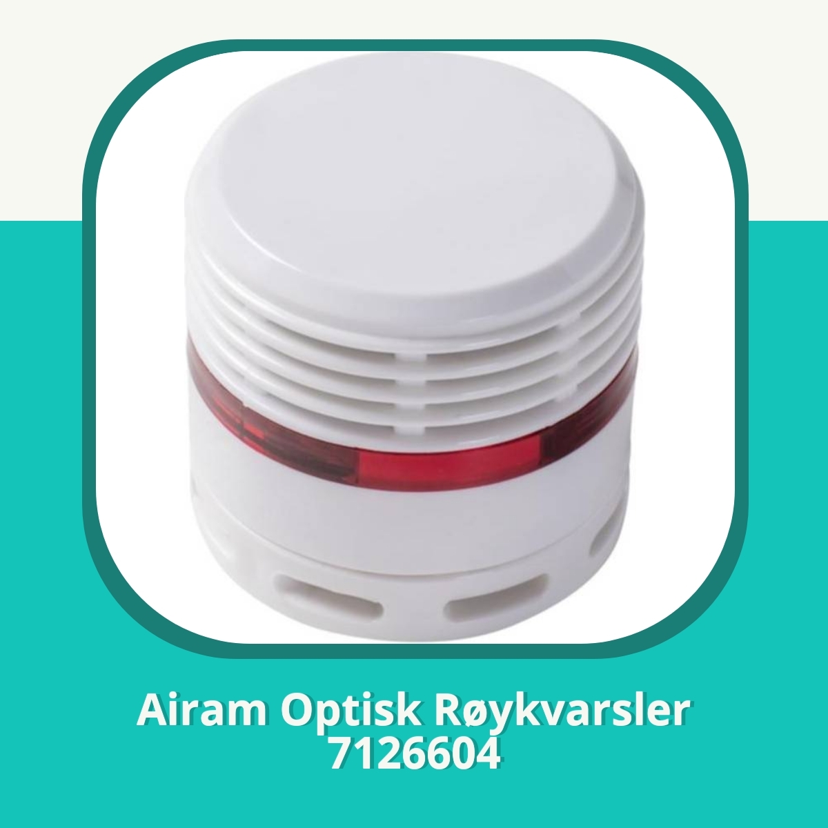 Anmeldelse af Airam Optisk Røykvarsler 7126604