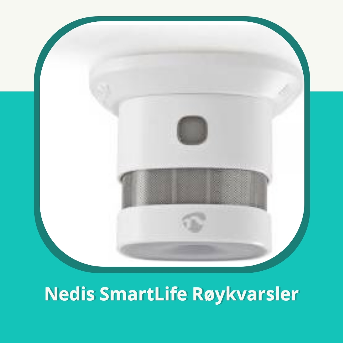 Anmeldelse Nedis SmartLife Røykvarsler