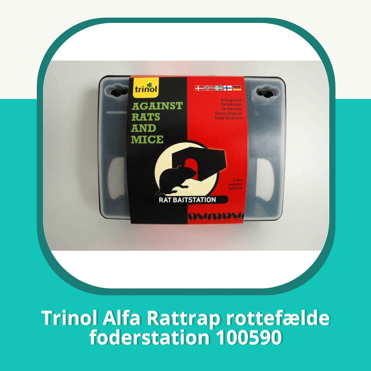 Anmeldelse af Trinol Alfa Rattrap rottefælde foderstation 100590