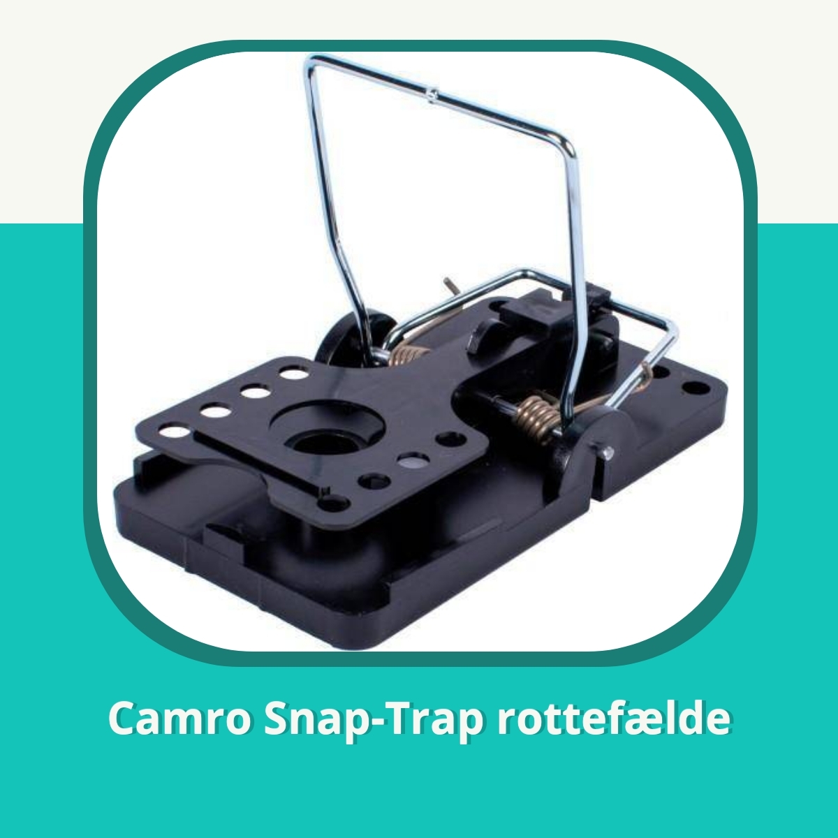Anmeldelse af Camro Snap-Trap rottefælde