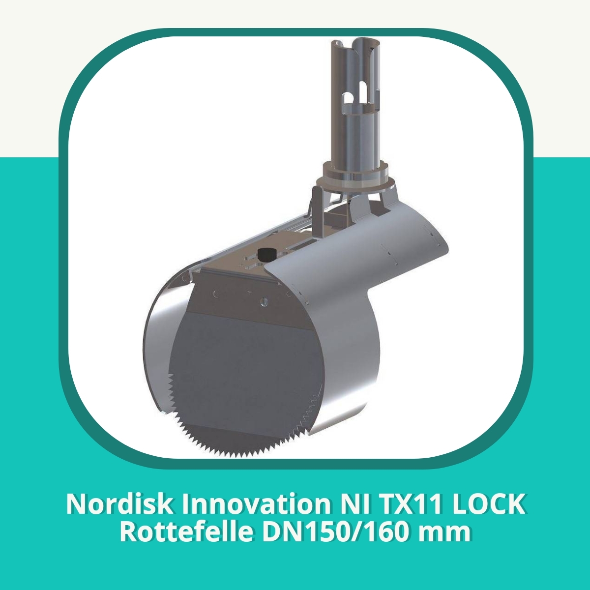 Anmeldelse af Nordisk Innovation NI TX11 LOCK Rottefelle DN150/160 mm