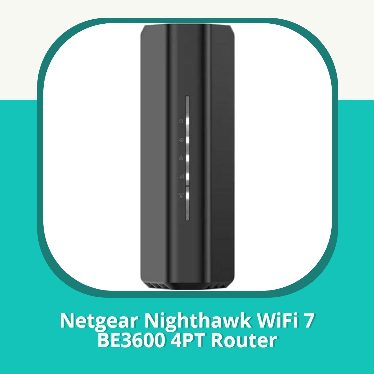 Recension Netgear Nighthawk WiFi 7 BE3600 4PT Router