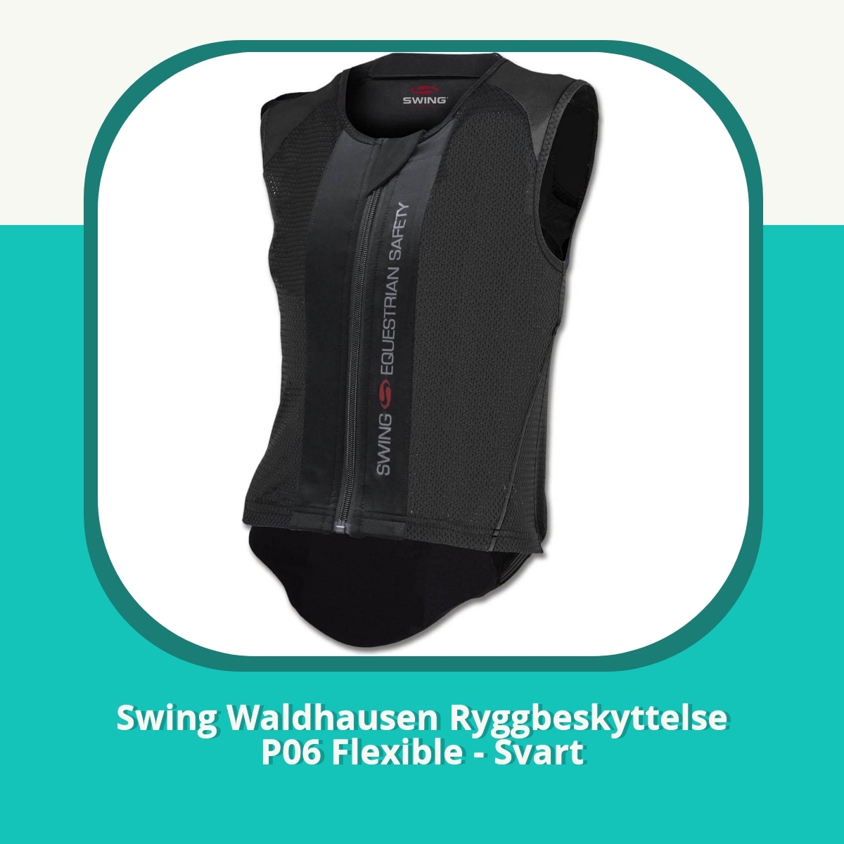 Anmeldelse af Swing Waldhausen Ryggbeskyttelse P06 Flexible - Svart