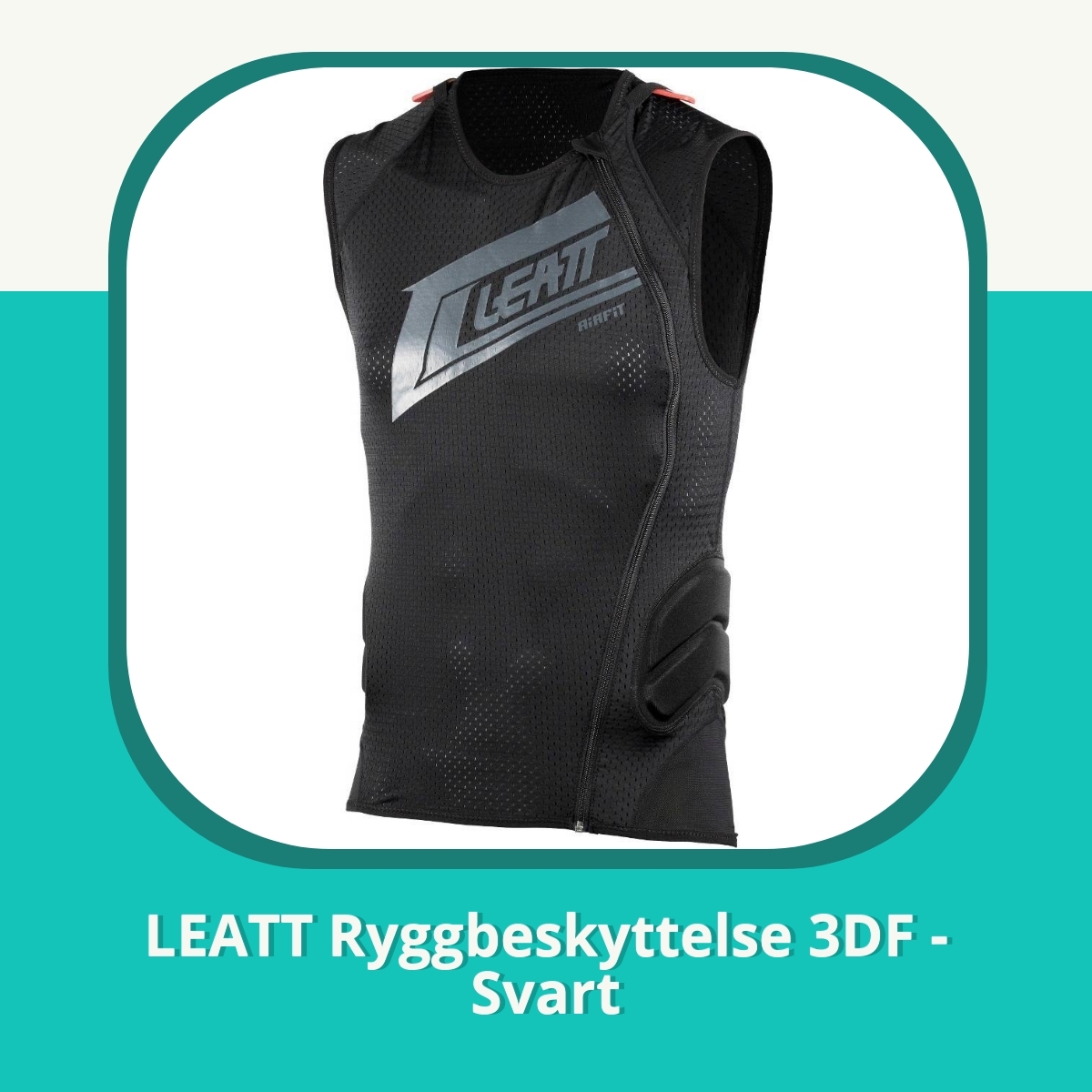 Anmeldelse af LEATT Ryggbeskyttelse 3DF - Svart