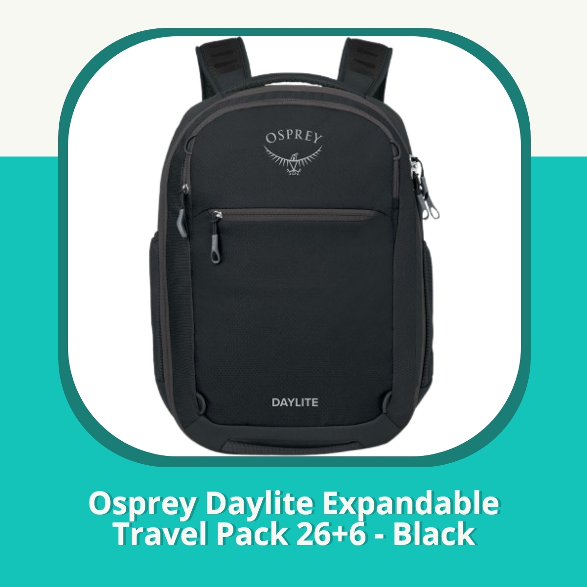 Recension af Osprey Daylite Expandable Travel Pack 26+6 - Black